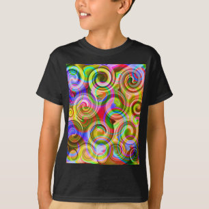 Schuifbalkgeometrisch abstract T-shirt
