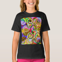 Schuifbalkgeometrisch abstract T-shirt