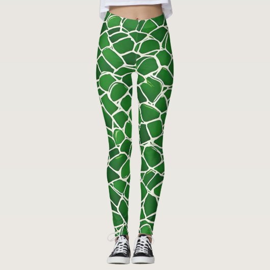 Schuifbalpatroon Leggings (Voorkant)