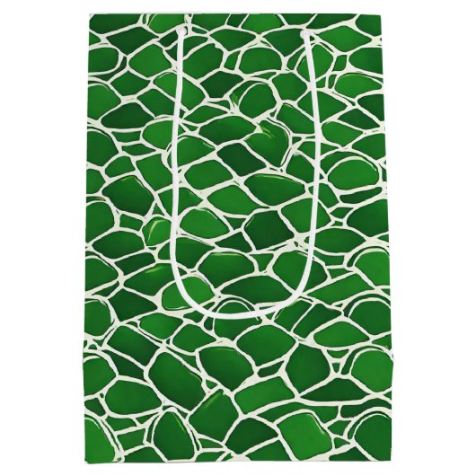 Schuifbalpatroon Medium Cadeauzakje (Achterkant)