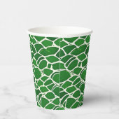 Schuifbalpatroon Papieren Bekers (Rechts)