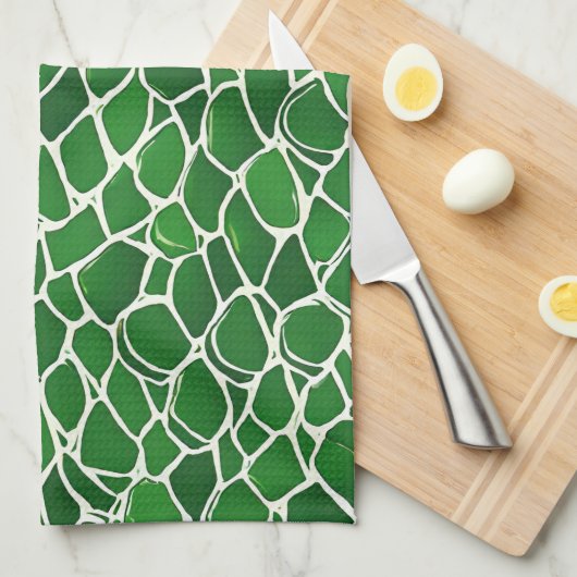 Schuifbalpatroon Theedoek (Quarter Fold)