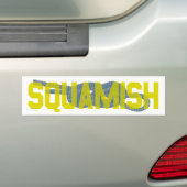 Schuiffiguur 8 bumpersticker (Op auto)