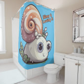 Schuifje en liefhebbend douchegordijn (In situ)