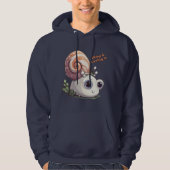 Schuifje en liefhebbend hoodie (Voorkant)