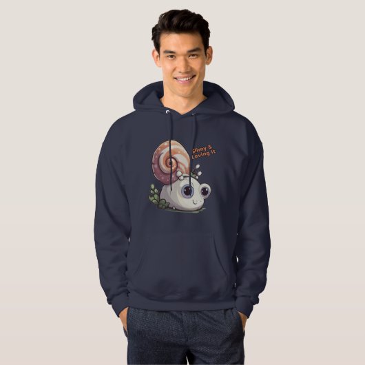 Schuifje en liefhebbend hoodie (Voorkant volledig)