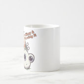 Schuifje en liefhebbend koffiemok (Center)