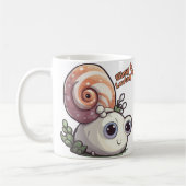 Schuifje en liefhebbend koffiemok (Links)