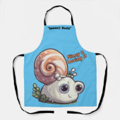 Schuifje en liefhebbend schort (Voorkant)