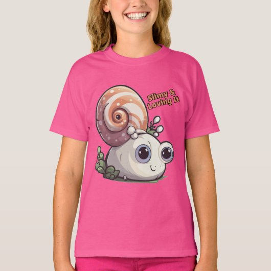 Schuifje en liefhebbend t-shirt (Voorkant)