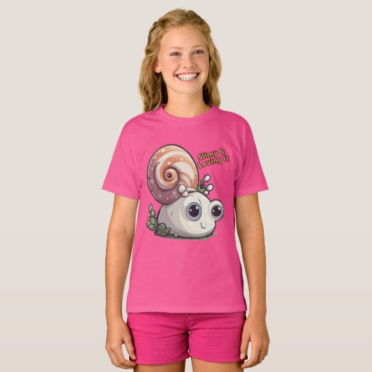 Schuifje en liefhebbend t-shirt (Voorkant volledig)