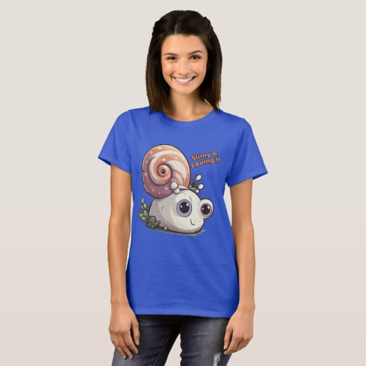 Schuifje en liefhebbend t-shirt (Voorkant volledig)