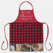 Schuifje Rood fotocollage Rood Schort (Voorkant)