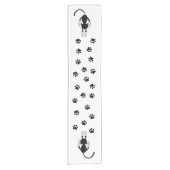 Schuifkatten en pootafdrukken korte tafelloper (Voorkant)