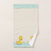 Schuifkussens op licht zand beige baard T Bad Handdoek (Handdoek)