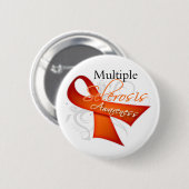 Schuiflint - Meervoudige sclerose Ronde Button 5,7 Cm (Voorkant /achterkant)