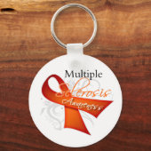 Schuiflint - Meervoudige sclerose Sleutelhanger (Voorkant)