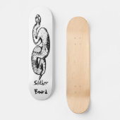 Schuifplaat Skateboard (Voorkant)