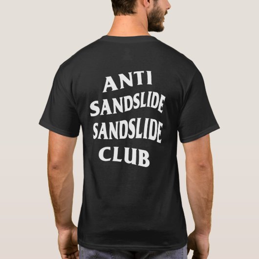 schuifregelaar Anti T-shirt (Achterkant)