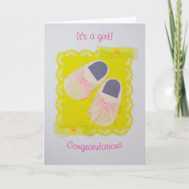 Schuifregelaar Cute baby personaliseren Kaart