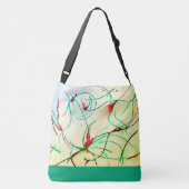 Schuiftekens 1 crossbody tas (Achterkant)