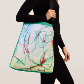 Schuiftekens 1 crossbody tas (Dichtbij)