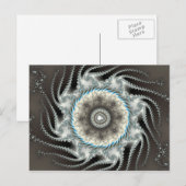 Schuifvis - Fractal Briefkaart (Voorkant / Achterkant)