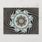 Schuifvis - Fractal Briefkaart (Voorkant)