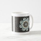 Schuifvis - Fractal Koffiemok (Voorkant rechts)