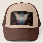 Schuifvleugels en aura trucker pet (Voorkant)