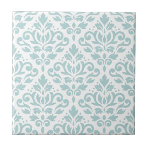 Schuifvraag Lg Ptn Duck Egg Blue (B) op wit Tegeltje