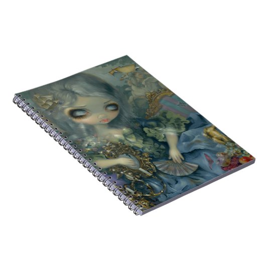 'Schuifwonden van de grootsheid'-laptop Notitieboek (Rechterzijde)