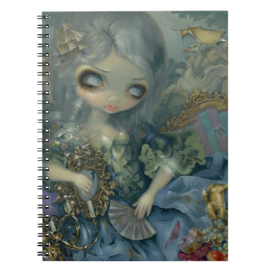 'Schuifwonden van de grootsheid'-laptop Notitieboek (Voorkant)