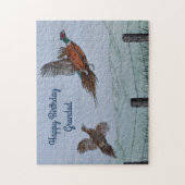 Schuildpadden in de vlucht - Puzzle met Gift Box Legpuzzel (Verticaal)