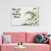 Schuilplaats Canvas Afdruk (Insitu (Woonkamer))