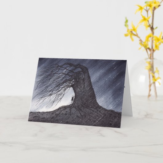 Schuilplaats in de kaart van het Storm (Gele Bloem)