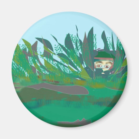 schuilplaats magneet (Voorkant)