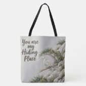 Schuilplaats - Psalm 32:7 Tote Bag (Voorkant)