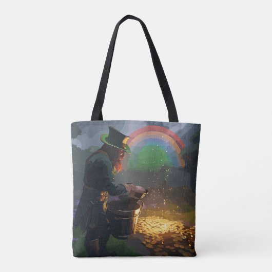 Schuilplaats van de Kabouter Tote Bag (Achterkant)