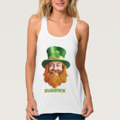 Schuilplaats van de Leprechaun Tanktop (Voorkant)