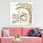 Schuilplaats - Vrede Canvas Afdruk (Insitu (Woonkamer))