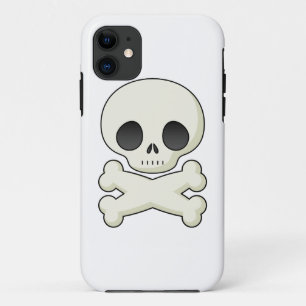 Schuilskuiken en kruisgraten emo kawaii schattige  Case-Mate iPhone case