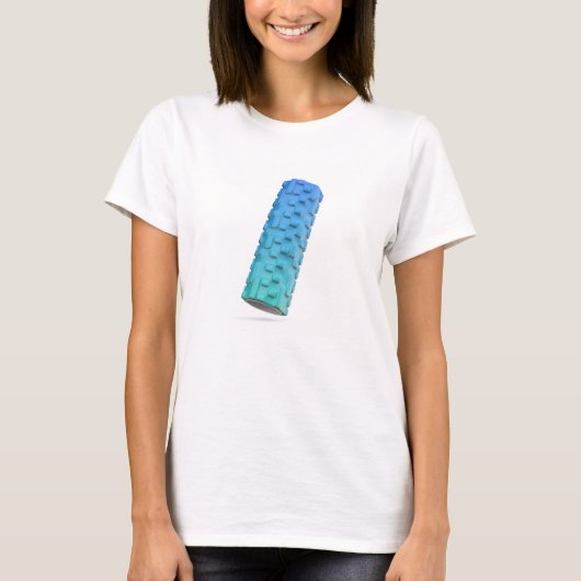 Schuim massage roller t-shirt (Voorkant)