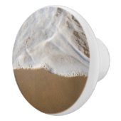 Schuim op strandkeramische knol keramische knop (Rechts)