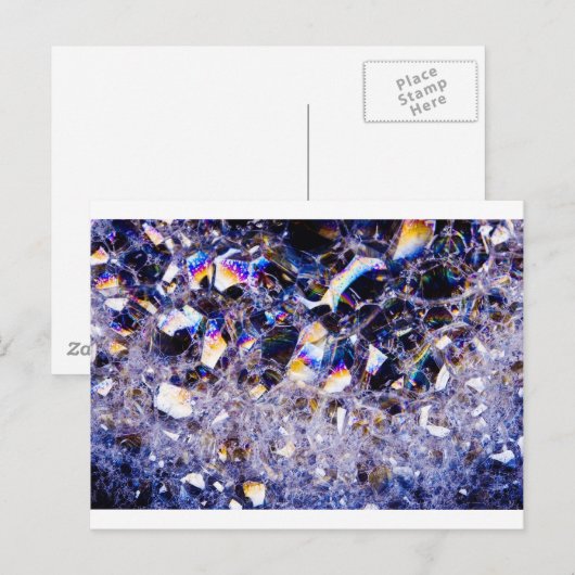 schuimballonnen briefkaart (Voorkant / Achterkant)