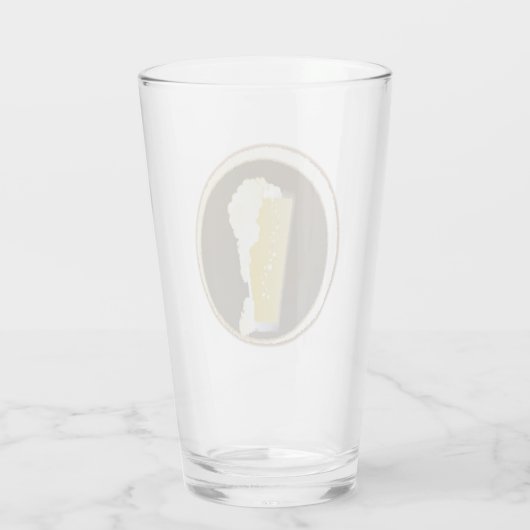 Schuimbier Glas (Achterkant)