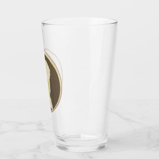 Schuimbier Glas (Links)