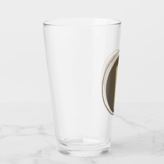Schuimbier Glas (Rechts)