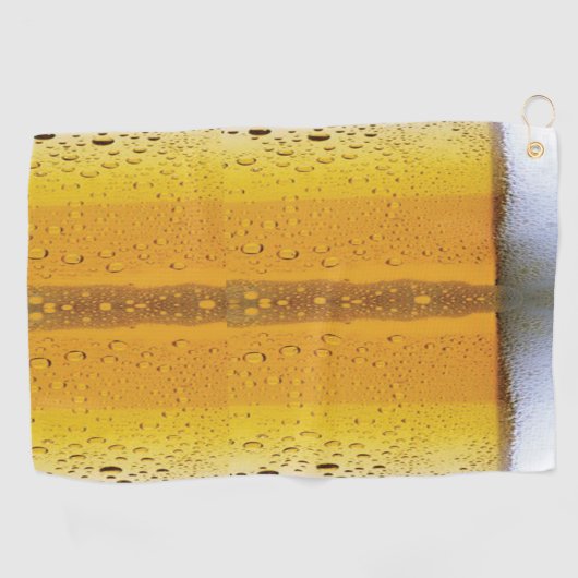 Schuimbier Golfhanddoek (Horizontaal)