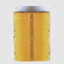 Schuimbier Golfhanddoek
